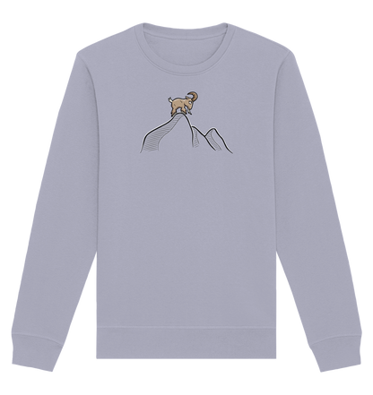 Ziegenbock in den Bergen - Organic Basic Unisex Sweatshirt
