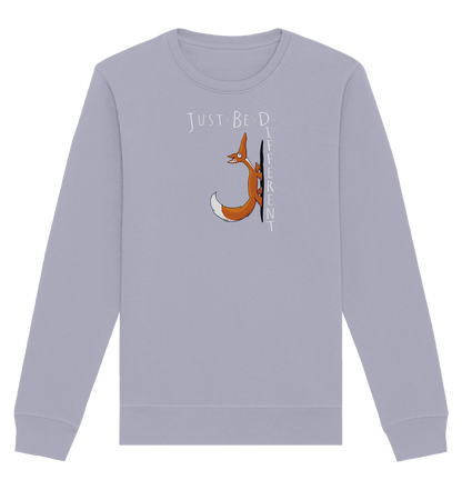 Just Be Different | Sei Anders, kleiner Fuchs - Organic Basic Unisex Sweatshirt