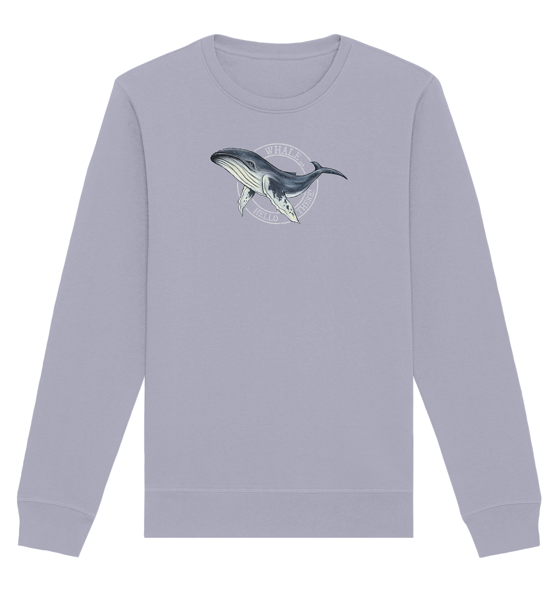 Whale, Hello There | Buckelwal - Organic Basic Unisex Sweatshirt