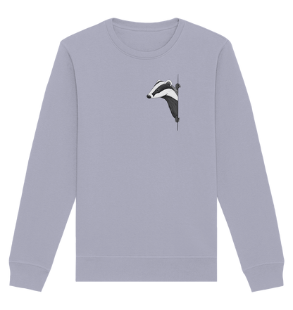 Lässiger Dachs Meister Grimbart - Organic Basic Unisex Sweatshirt