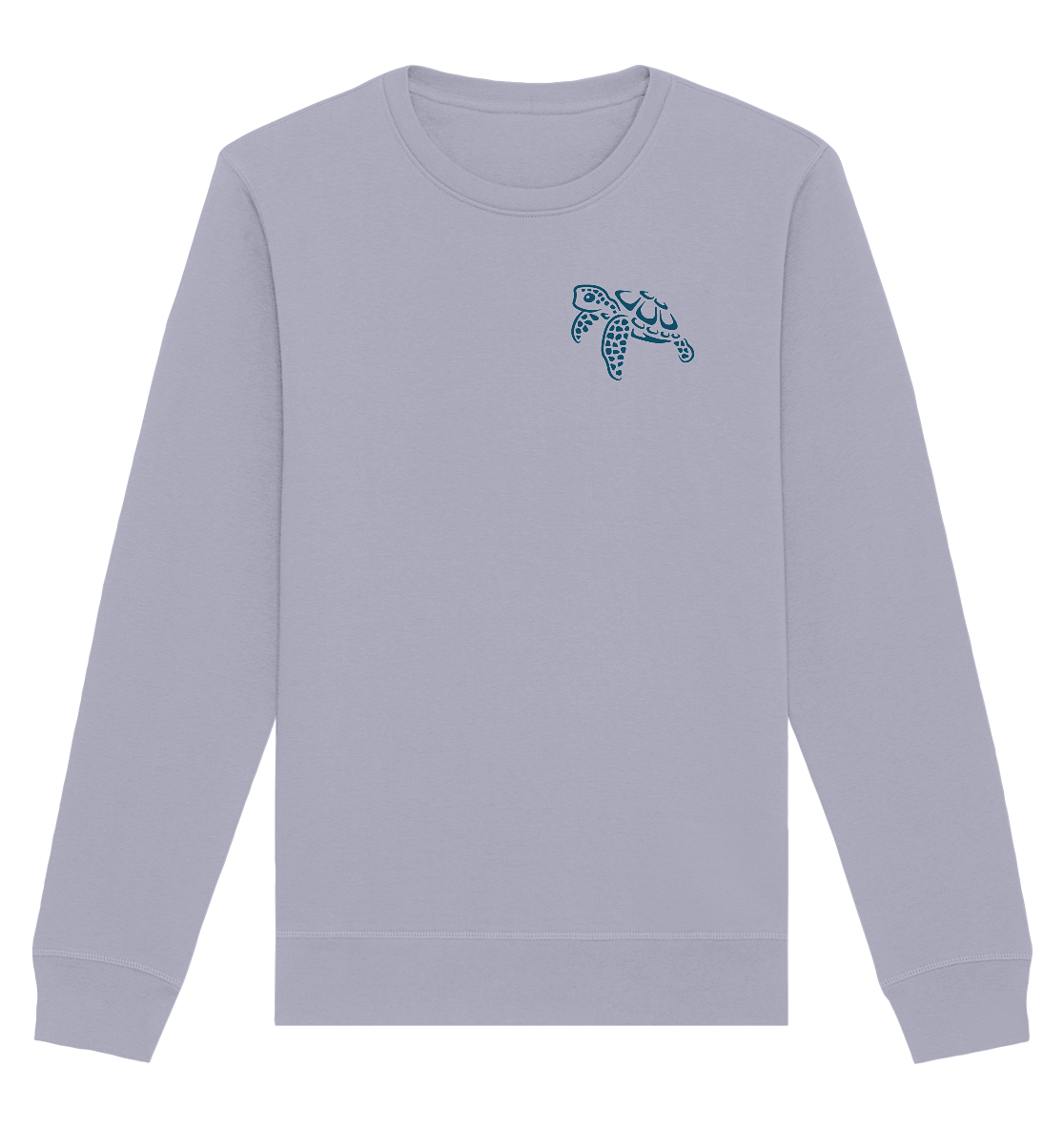 Lässig lustige Wasserschildkröte - Organic Basic Unisex Sweatshirt