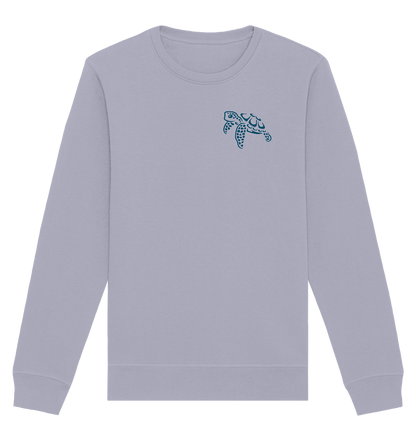 Lässig lustige Wasserschildkröte - Organic Basic Unisex Sweatshirt