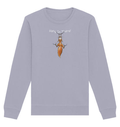 Hang In There | Lässiges Eichhörnchen - Organic Basic Unisex Sweatshirt
