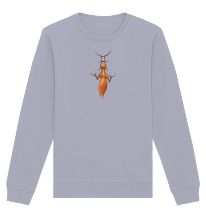 Rotes Eichhörnchen hängt ab - Organic Basic Unisex Sweatshirt