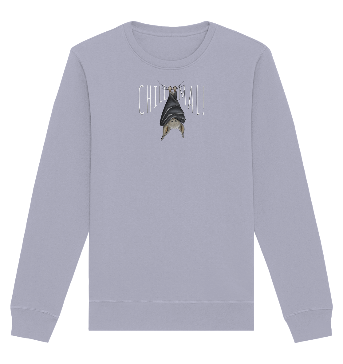 Chill Mal gemütliche Fledermaus - Organic Basic Unisex Sweatshirt