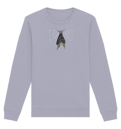 Chill Mal gemütliche Fledermaus - Organic Basic Unisex Sweatshirt