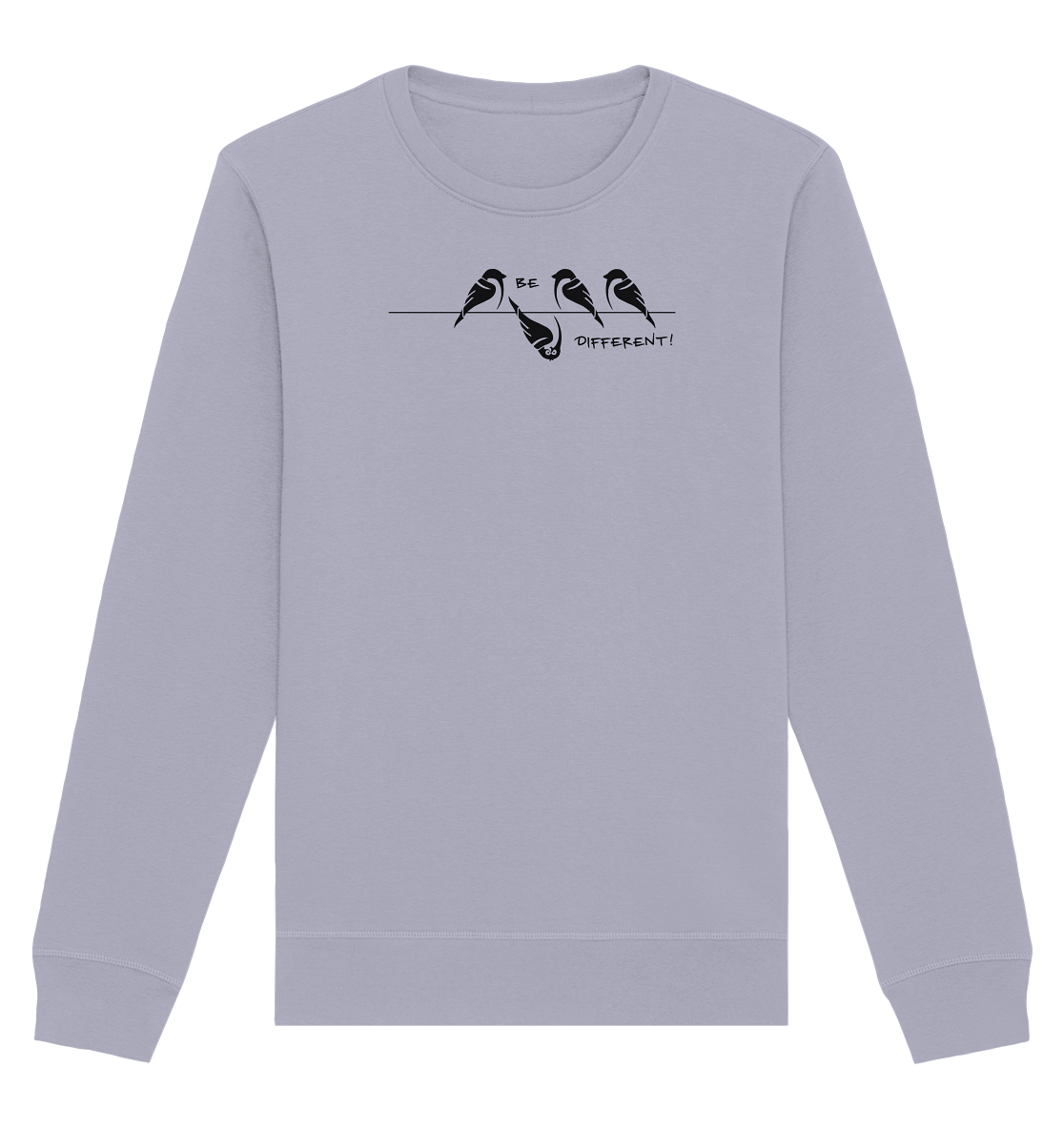 Sei anders, kleiner Spatz - Organic Basic Unisex Sweatshirt