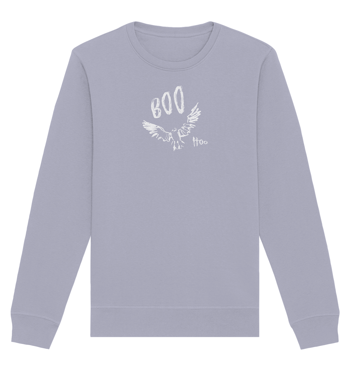 Boo Hoo! Fliegende Eule  - Organic Basic Unisex Sweatshirt