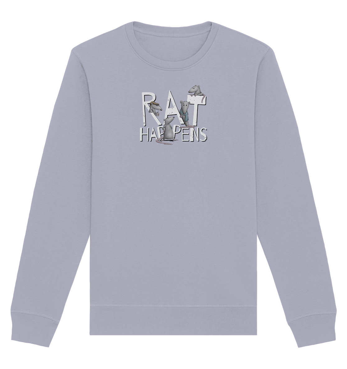 Rat Happens Ratten - Organic Basic Unisex Sweatshirt