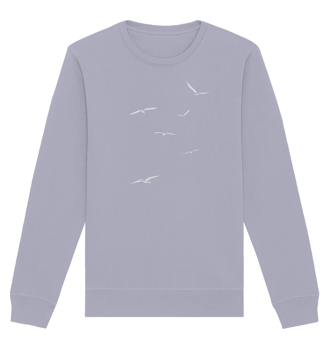 Vogelschwarm – Traum vom Fliegen - Organic Basic Unisex Sweatshirt
