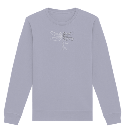 Breite die Flügel aus und flieg los | Libelle - Organic Basic Unisex Sweatshirt