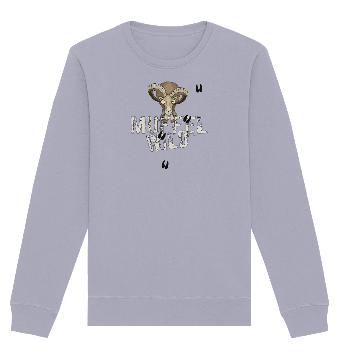 Muffel Wild Mufflon - Organic Basic Unisex Sweatshirt