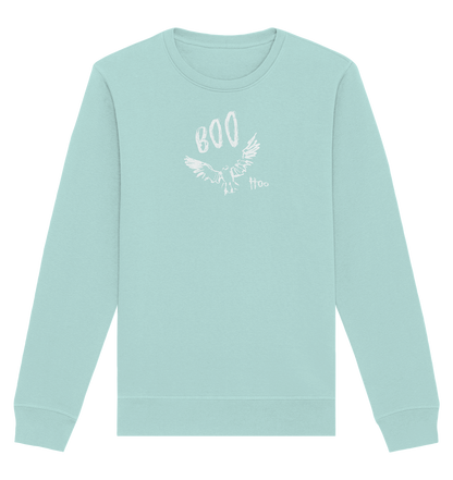 Boo Hoo! Fliegende Eule  - Organic Basic Unisex Sweatshirt
