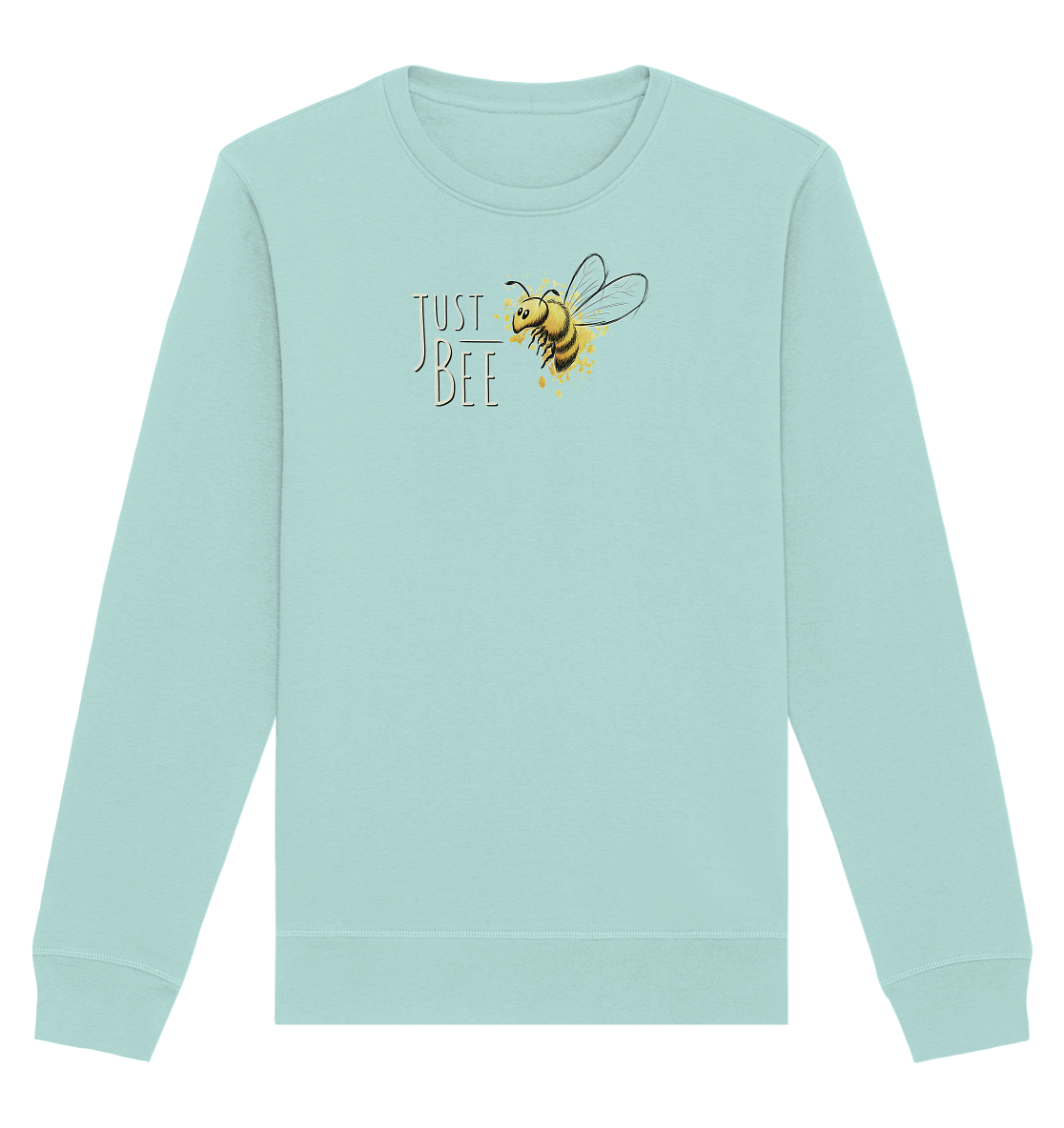 Just Bee, kleine Honig-Biene - Organic Basic Unisex Sweatshirt