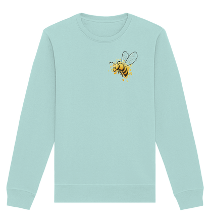 Lässige kleine Honig-Biene - Organic Basic Unisex Sweatshirt