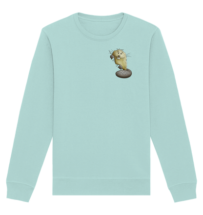 Lustiger frecher Biber - Organic Basic Unisex Sweatshirt