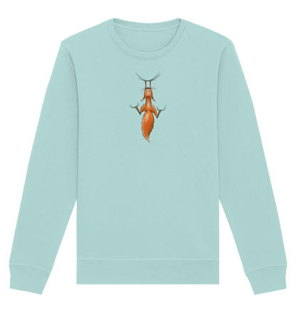 Rotes Eichhörnchen hängt ab - Organic Basic Unisex Sweatshirt