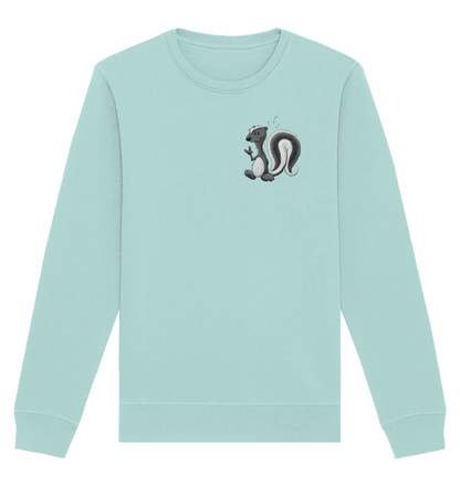 Lustig stinkiges Stinktier - Organic Basic Unisex Sweatshirt