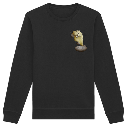 Lustiger frecher Biber - Organic Basic Unisex Sweatshirt