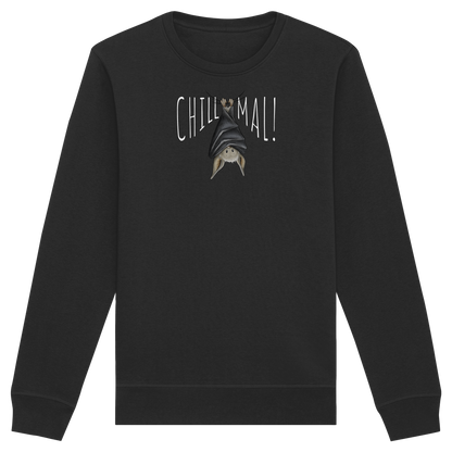 Chill Mal gemütliche Fledermaus - Organic Basic Unisex Sweatshirt