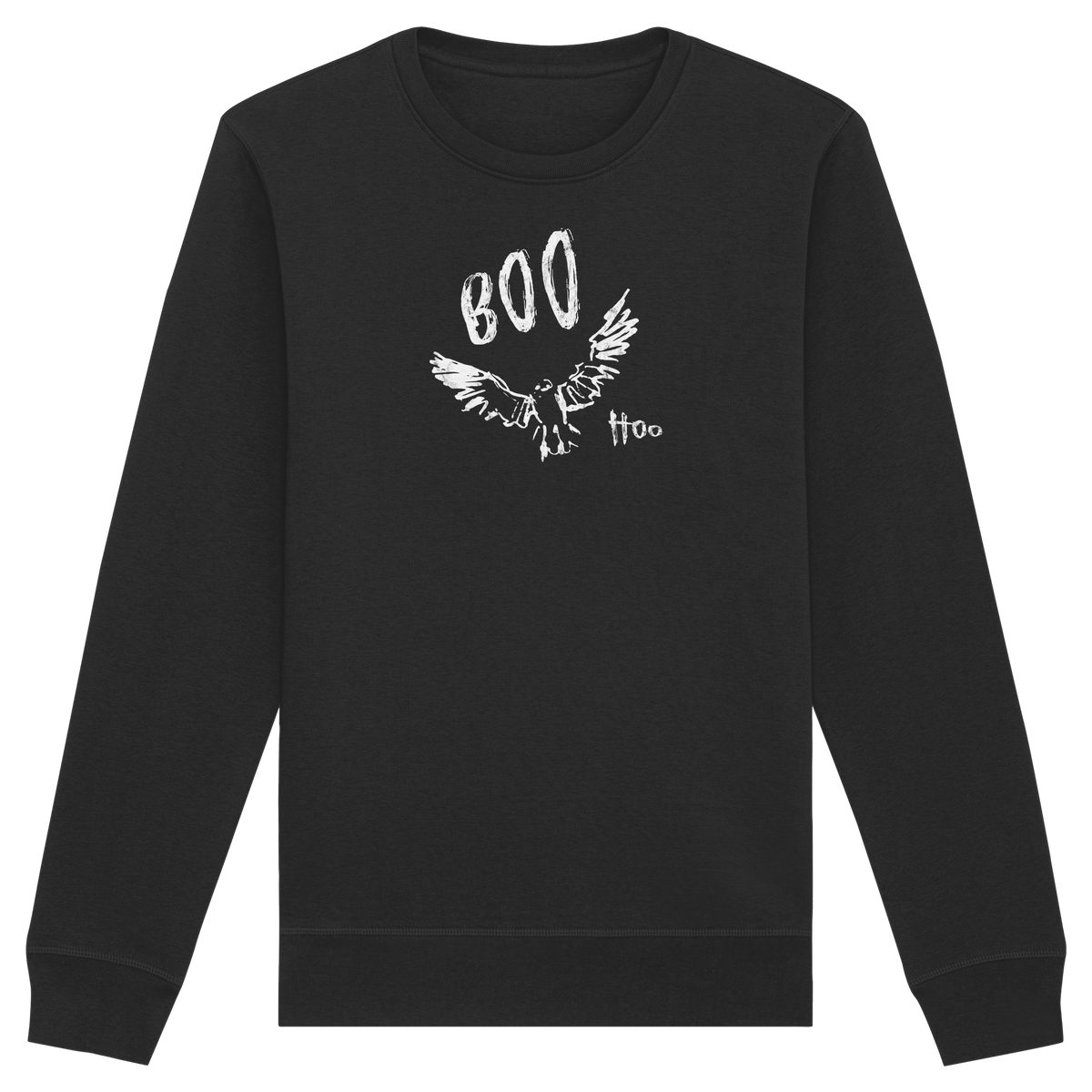 Boo Hoo! Fliegende Eule  - Organic Basic Unisex Sweatshirt