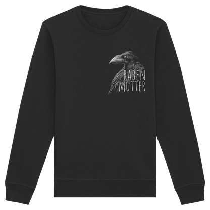 Rabenmutter schwarze Krähe Rabe - Organic Basic Unisex Sweatshirt