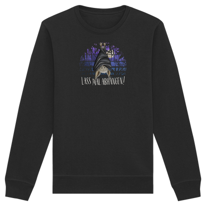 Lass mal abhängen Fledermaus - Organic Basic Unisex Sweatshirt