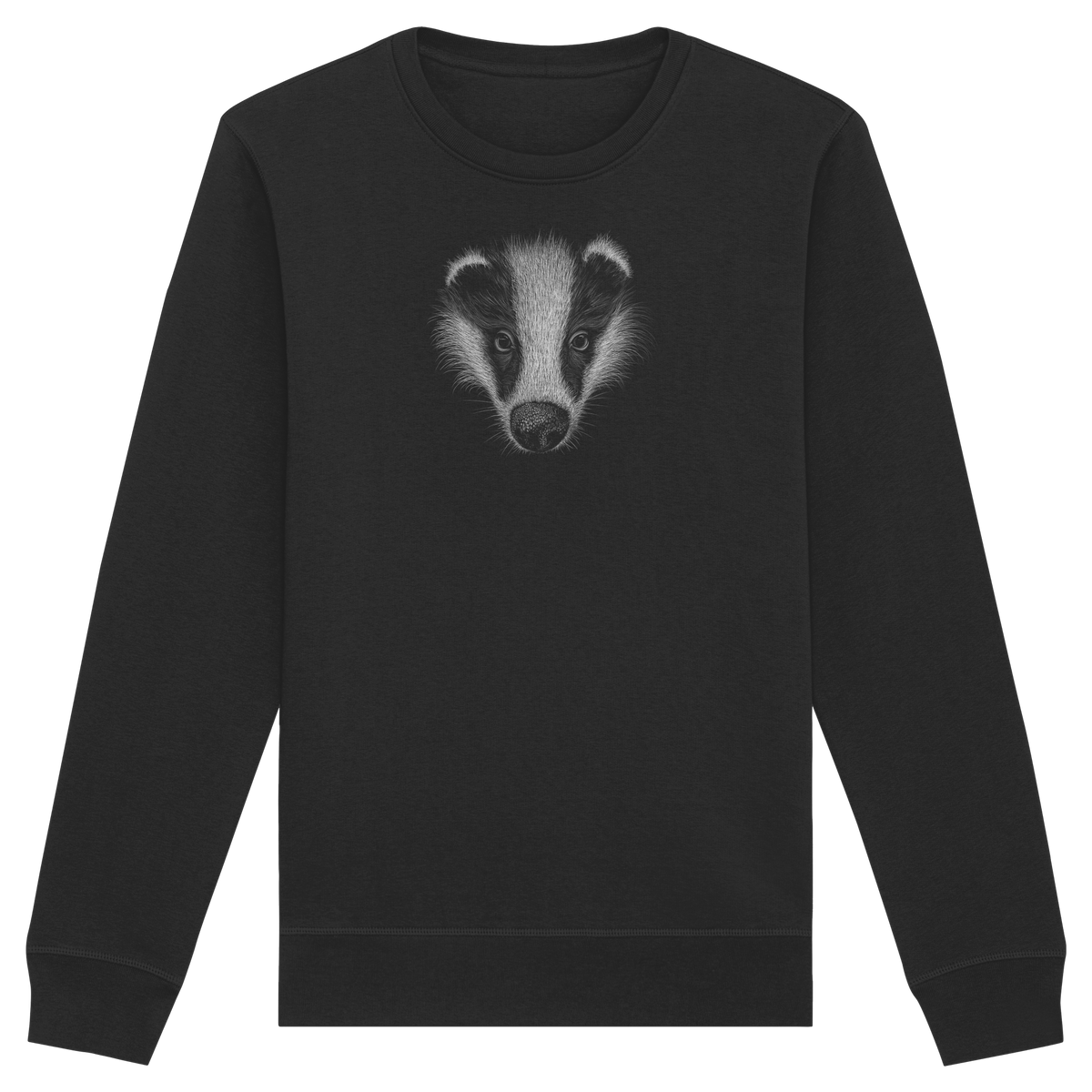 Kritzel-Kunst Dachs Illustration - Organic Basic Unisex Sweatshirt