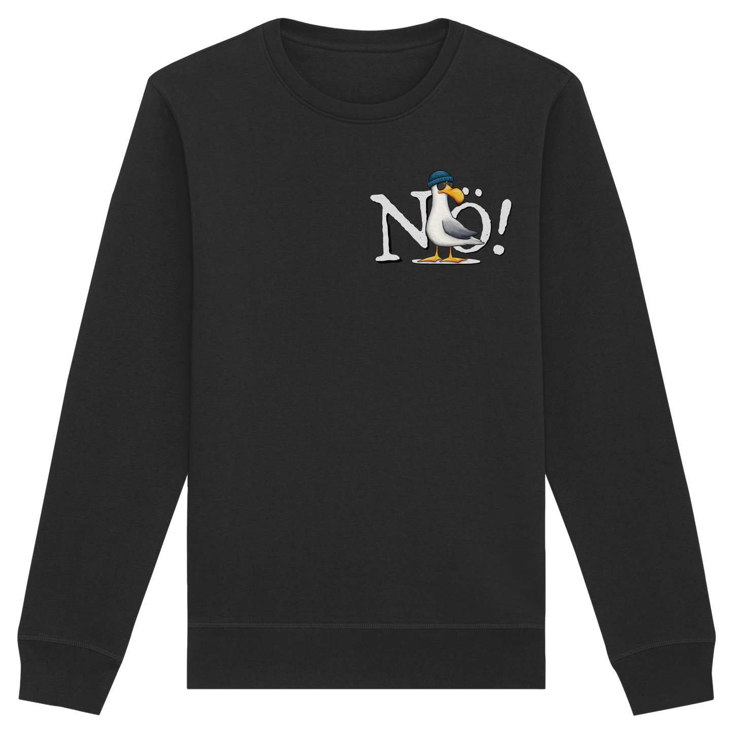 Nö Kein Bock Möwe - Organic Basic Unisex Sweatshirt