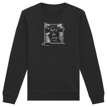 Rat’s The Way Kaffeehaus Ratten - Organic Basic Unisex Sweatshirt