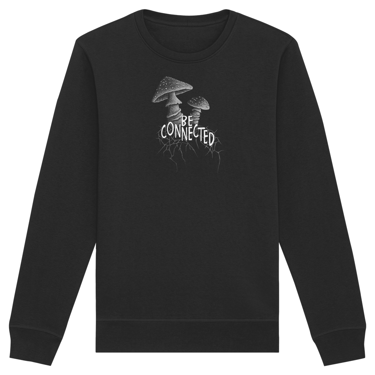Be Connected Panther-Pilz - Organic Basic Unisex Sweatshirt