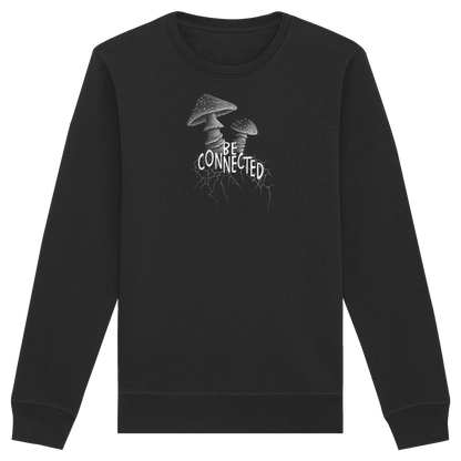 Be Connected Panther-Pilz - Organic Basic Unisex Sweatshirt