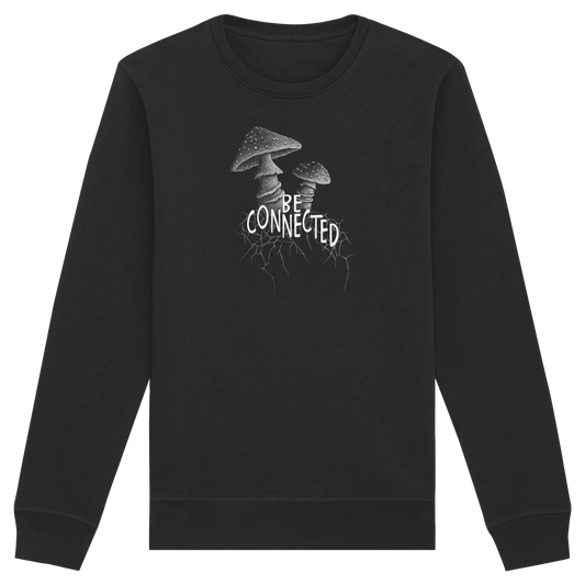Be Connected Panther-Pilz - Organic Basic Unisex Sweatshirt