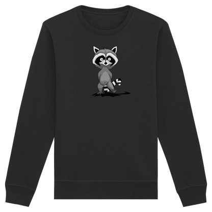 Frecher kleiner Waschbär - Organic Basic Unisex Sweatshirt
