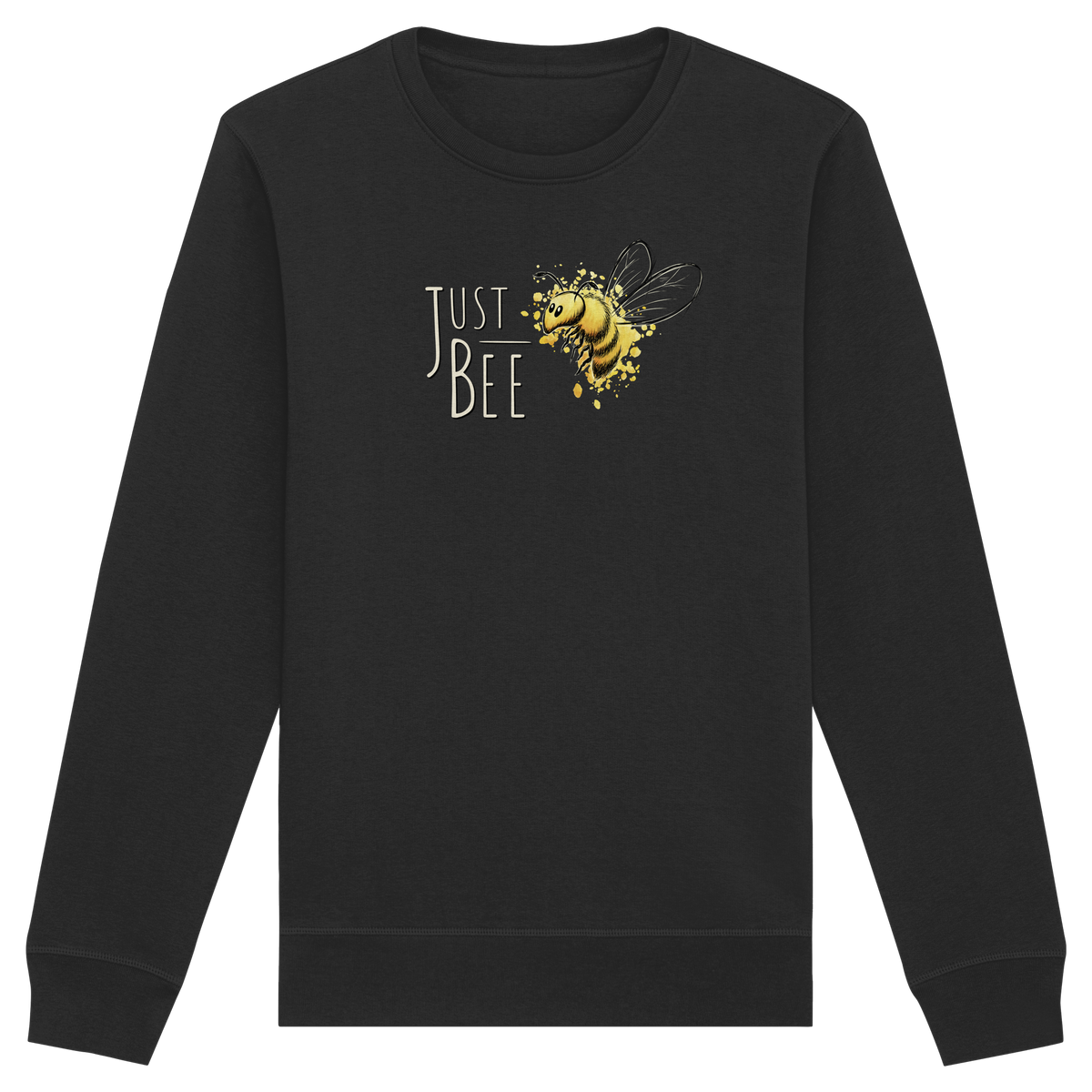 Just Bee, kleine Honig-Biene - Organic Basic Unisex Sweatshirt