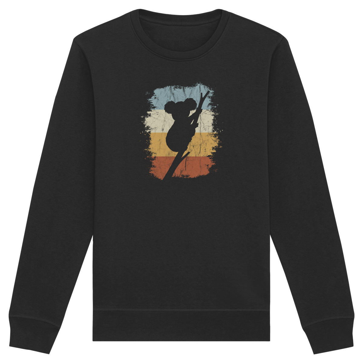 Retro kletternder Koala-Bär - Organic Basic Unisex Sweatshirt