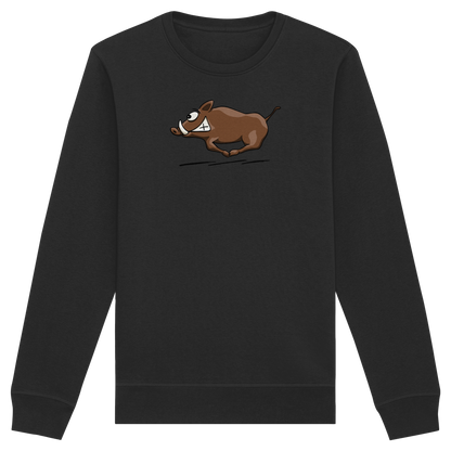 sauwildes Wildschwein | Wildsau  - Organic Basic Unisex Sweatshirt