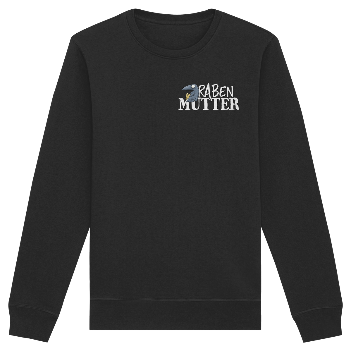 Rabenmutter Krähenmama - Organic Basic Unisex Sweatshirt