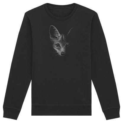 Fuchs Kritzelkunst Illustration - Organic Basic Unisex Sweatshirt