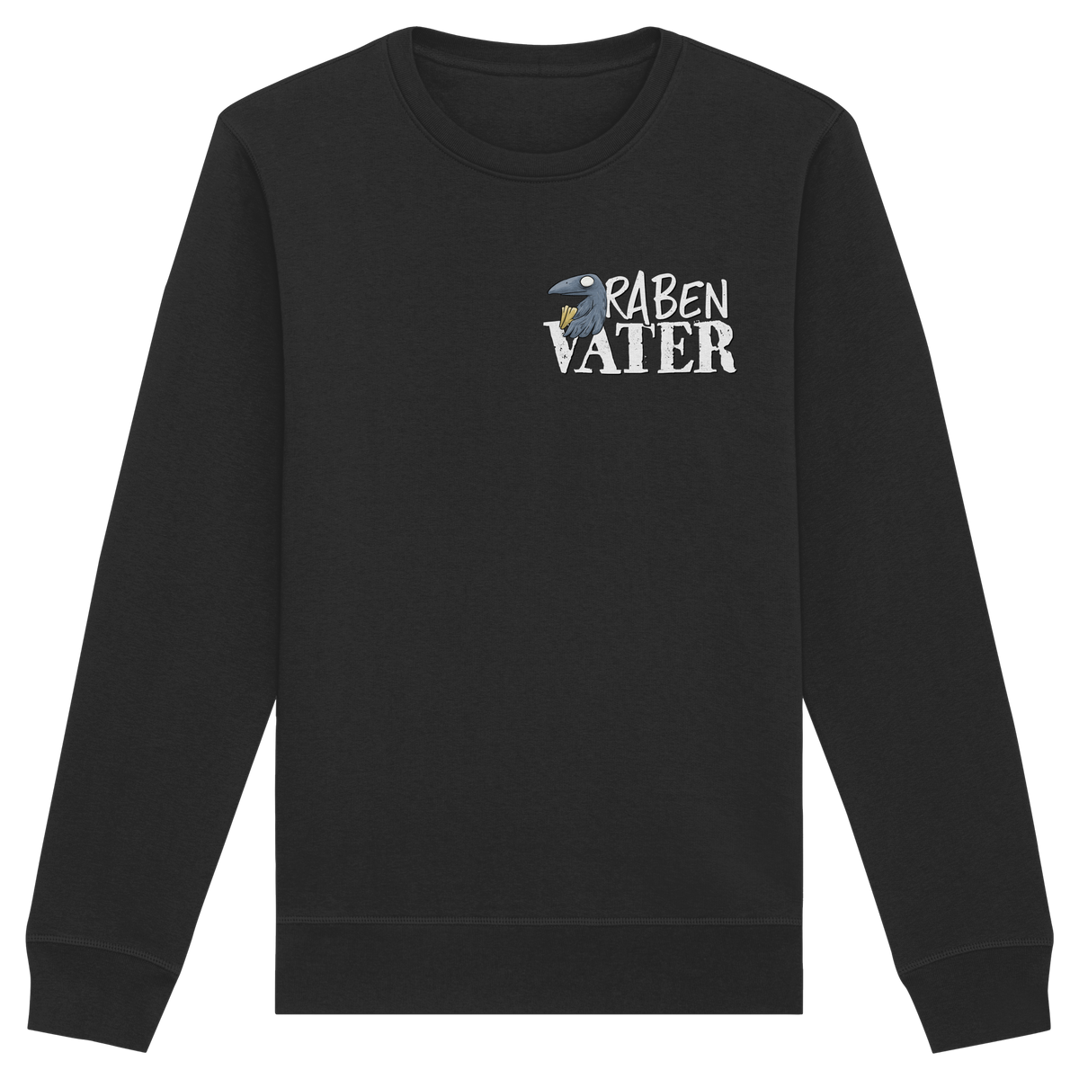 Rabenvater Krähenpapa - Organic Basic Unisex Sweatshirt
