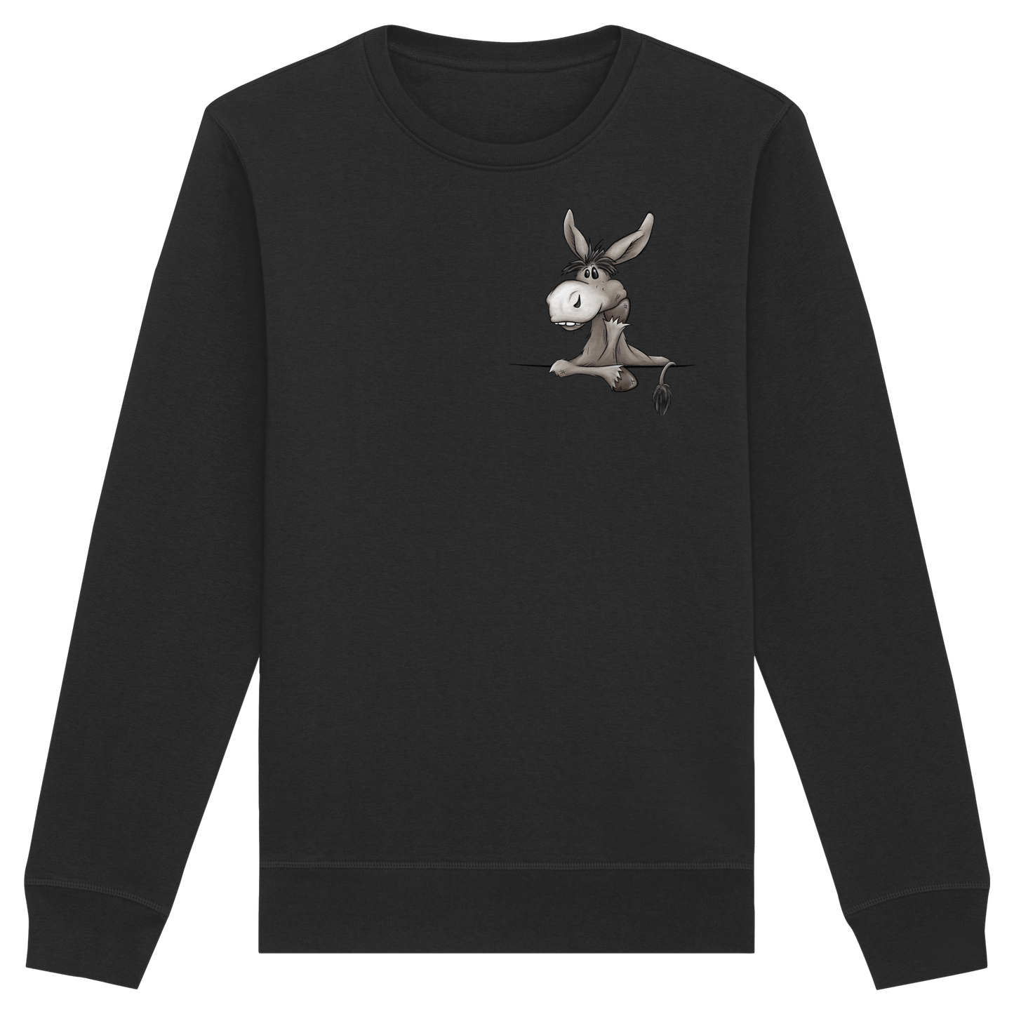 Lustiger lässiger Esel - Organic Basic Unisex Sweatshirt