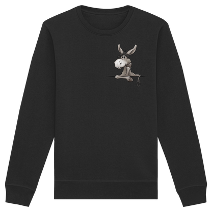 Lustiger lässiger Esel - Organic Basic Unisex Sweatshirt