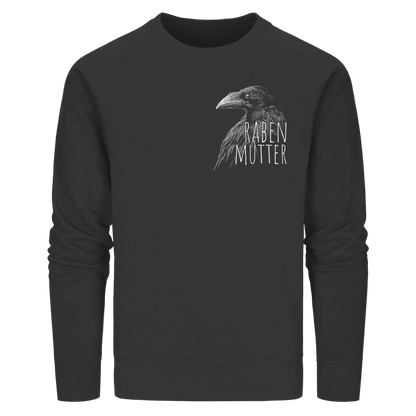 Rabenmutter schwarze Krähe Rabe - Organic Basic Unisex Sweatshirt