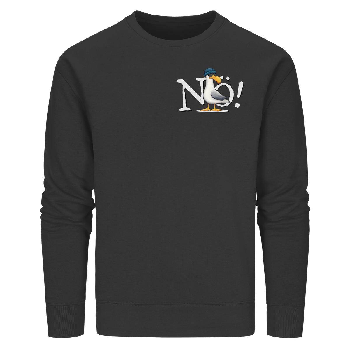 Nö Kein Bock Möwe - Organic Basic Unisex Sweatshirt