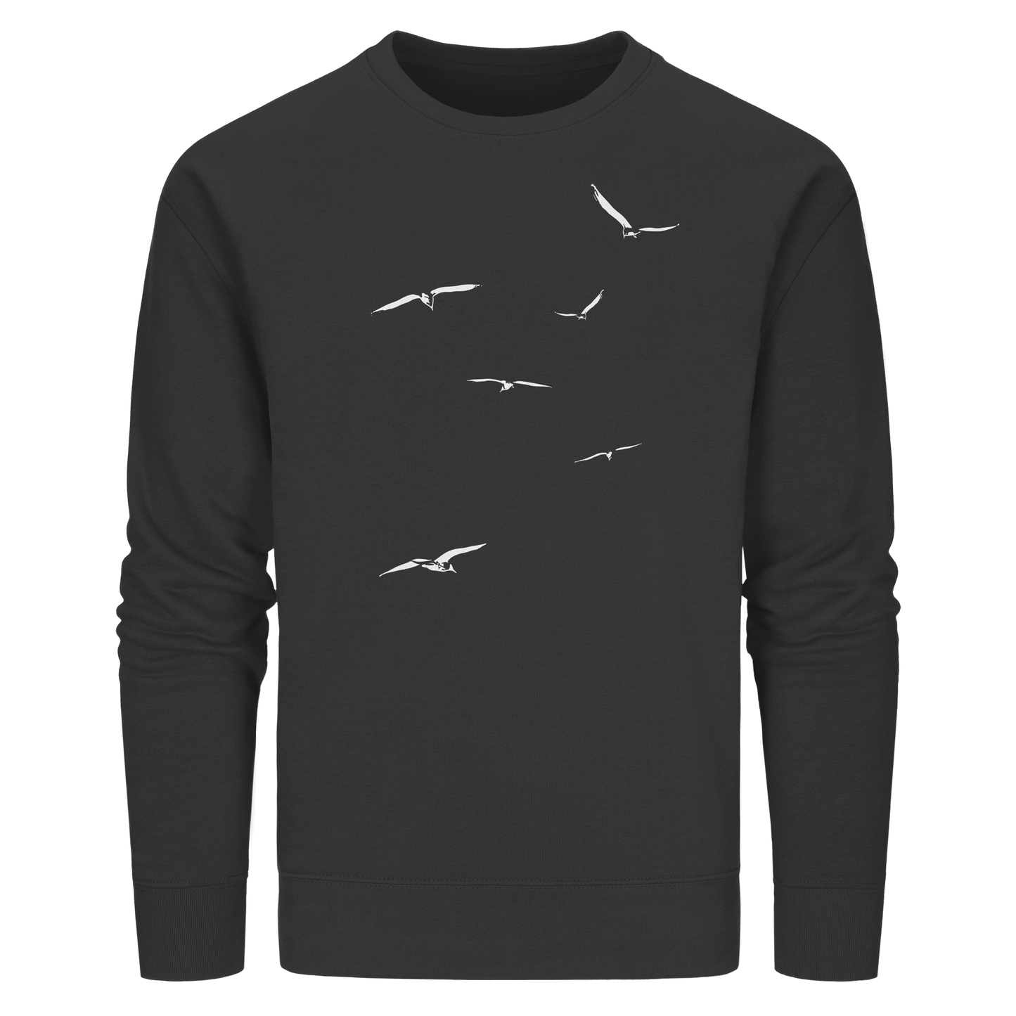 Vogelschwarm – Traum vom Fliegen - Organic Basic Unisex Sweatshirt