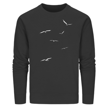 Vogelschwarm – Traum vom Fliegen - Organic Basic Unisex Sweatshirt
