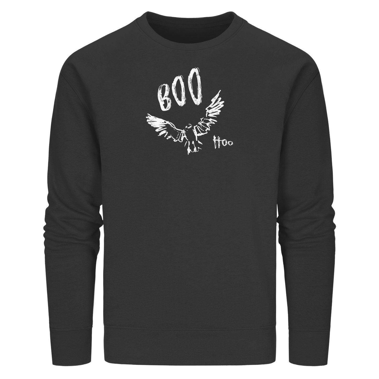 Boo Hoo! Fliegende Eule  - Organic Basic Unisex Sweatshirt