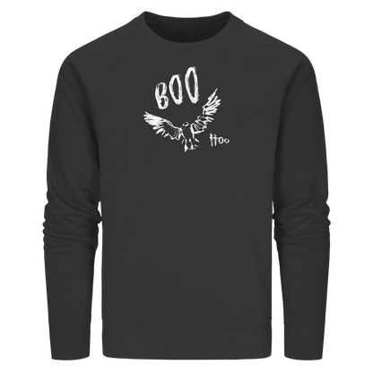 Boo Hoo! Fliegende Eule  - Organic Basic Unisex Sweatshirt