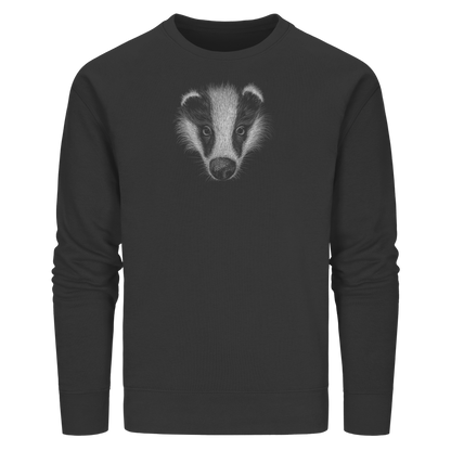 Kritzel-Kunst Dachs Illustration - Organic Basic Unisex Sweatshirt