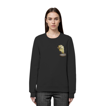 Lustiger frecher Biber - Organic Basic Unisex Sweatshirt